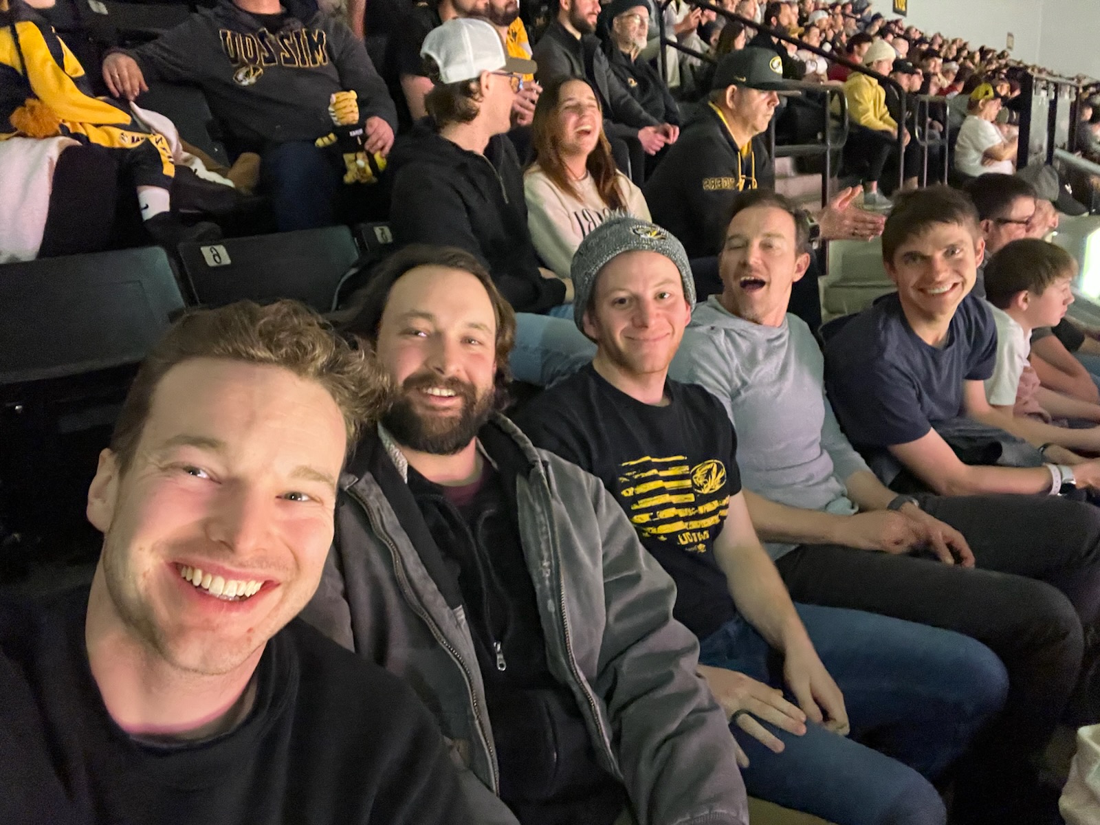 Attending a Mizzou basketball game